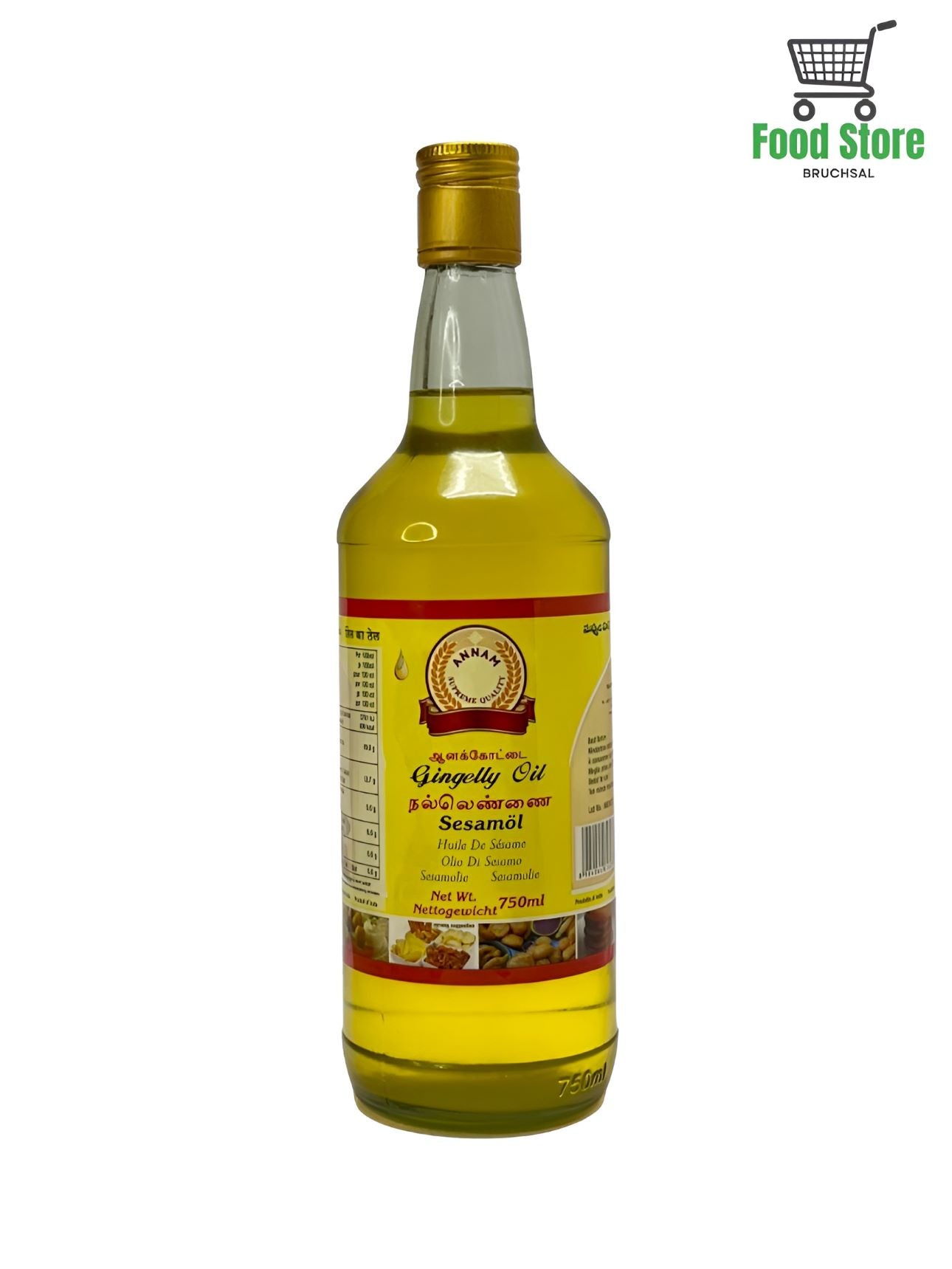 Gingelly Sesame Oil Annam 750ml