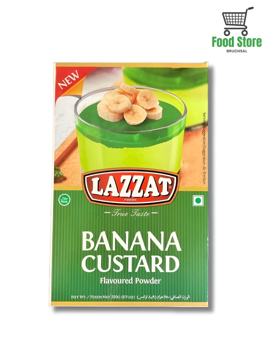 Banana Custard Powder Dessert Lazzat 250g