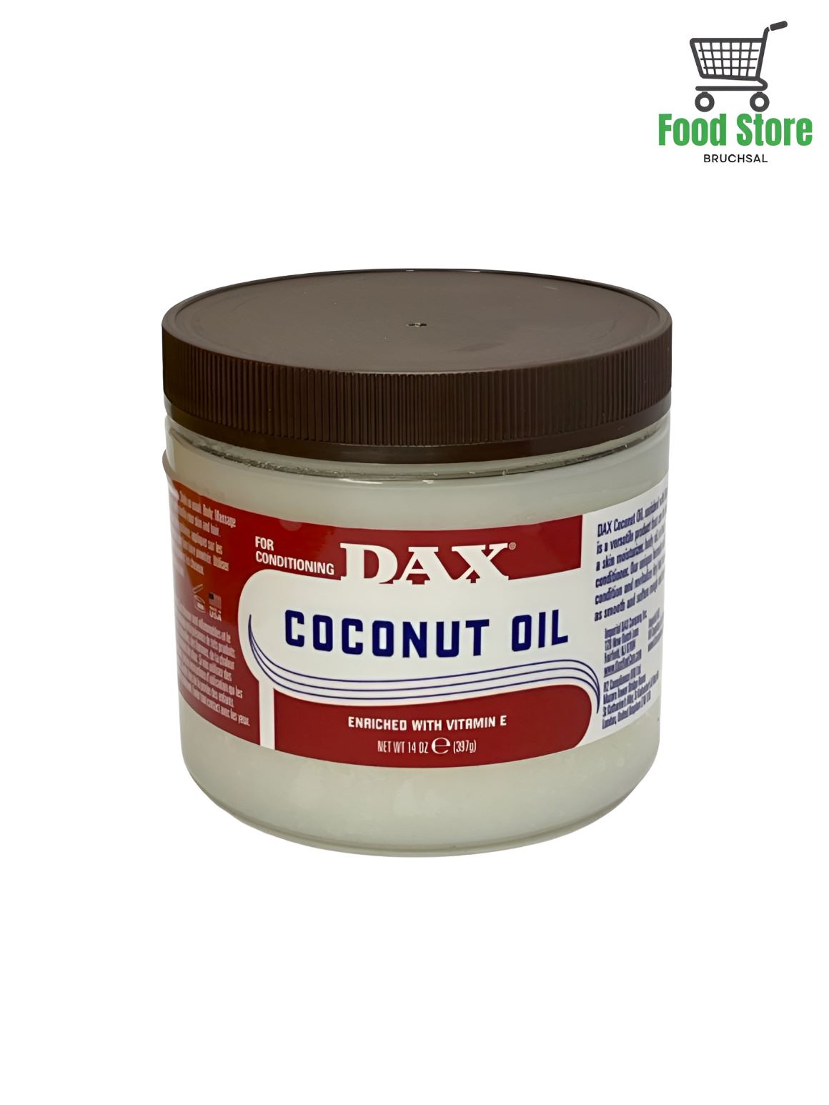 DAX Kokosöl angereichert mit Vitamin E 397g