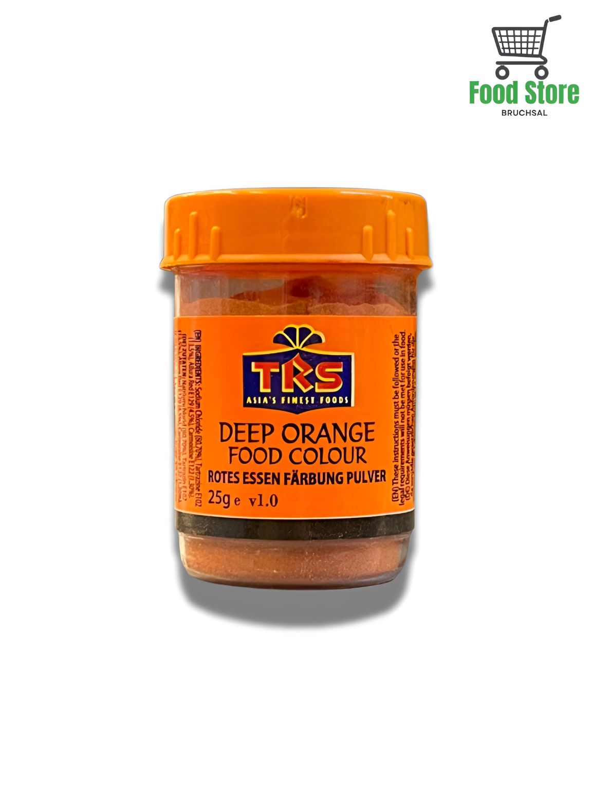 Deep Orange Food Colour TRS 25g