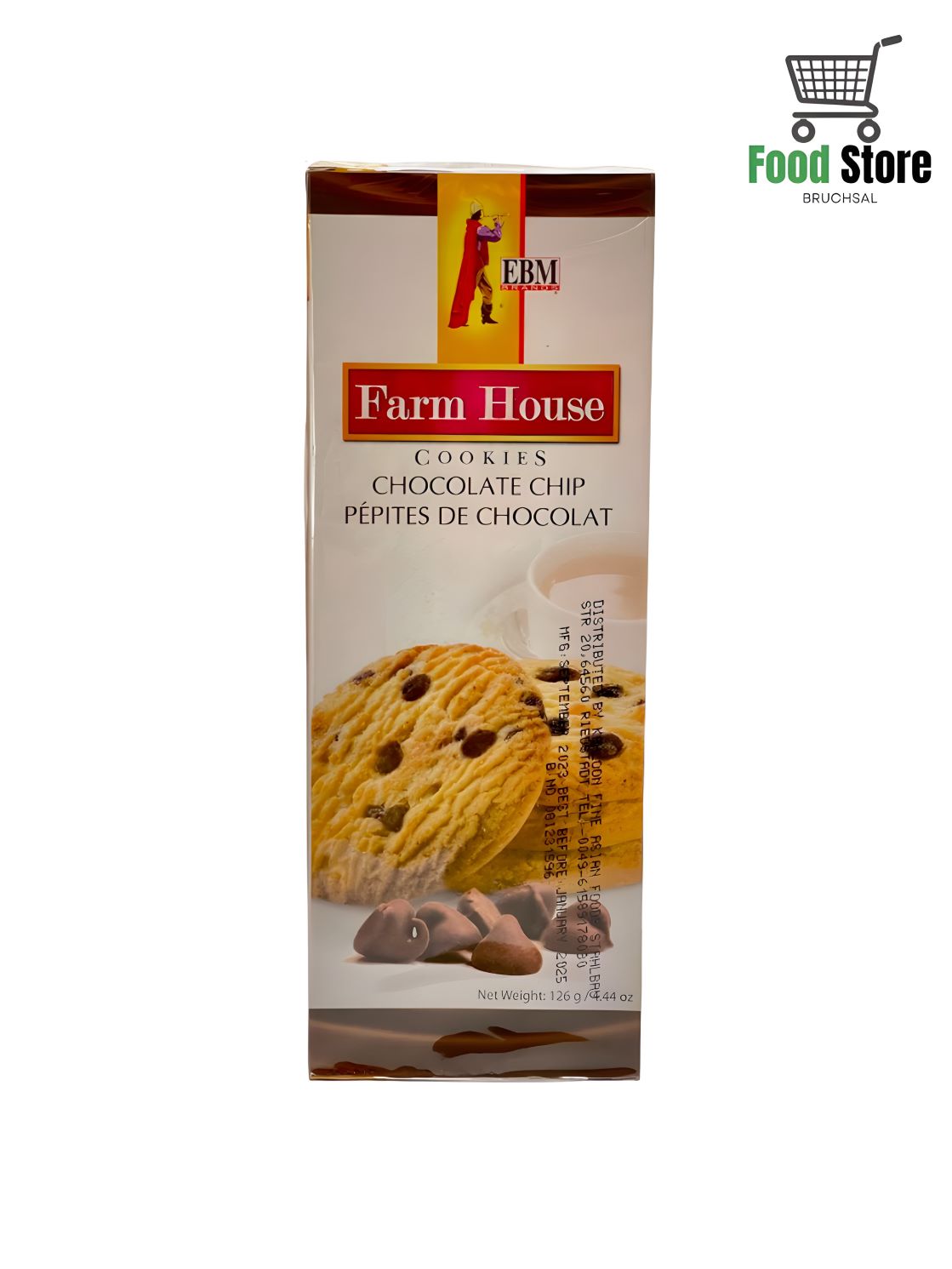 EBM Chocolate Chip Biscuit 126g