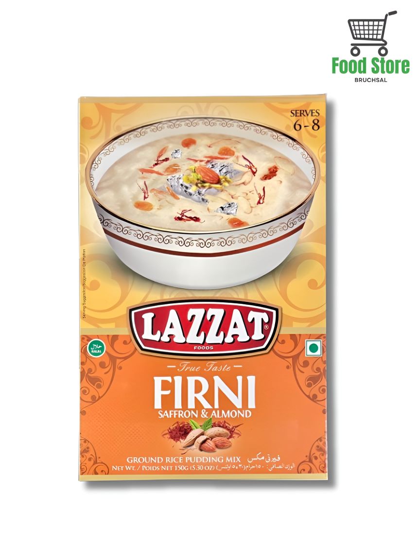 Firni Rice Pudding Saffron and Almond Lazzat 150g