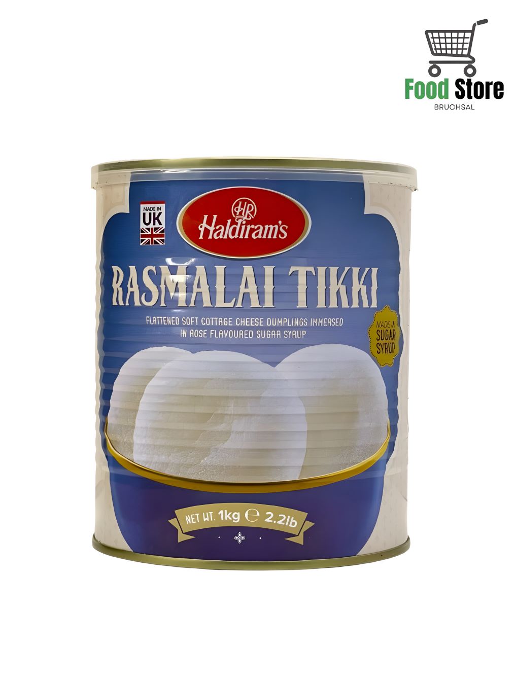 Rasmalai Tikki Haldiram 1kg
