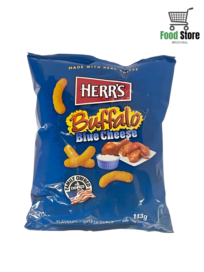 Buffalo Blue Cheese Herrs 113g