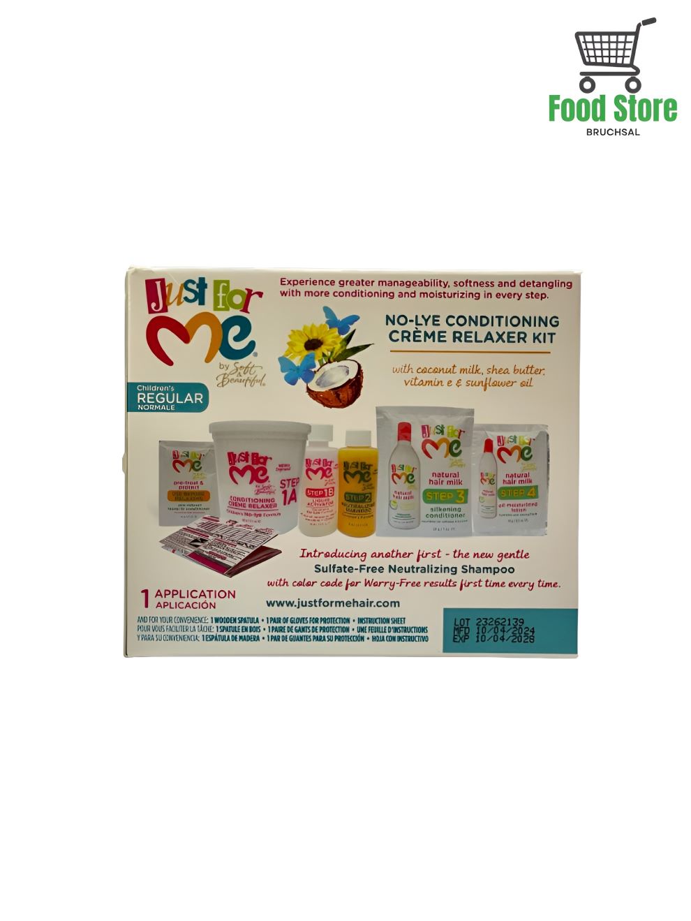 Just For Me No-Lye Conditioning Relaxer Kit Kid Regular