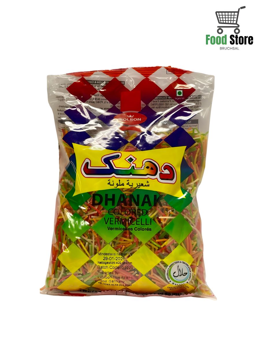 Colour Vermicelli Dhanak 400g
