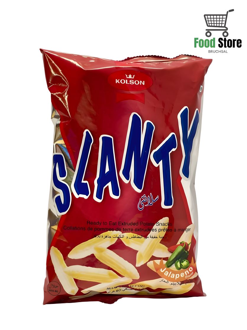 Slanty Jalapeno Chips 60g