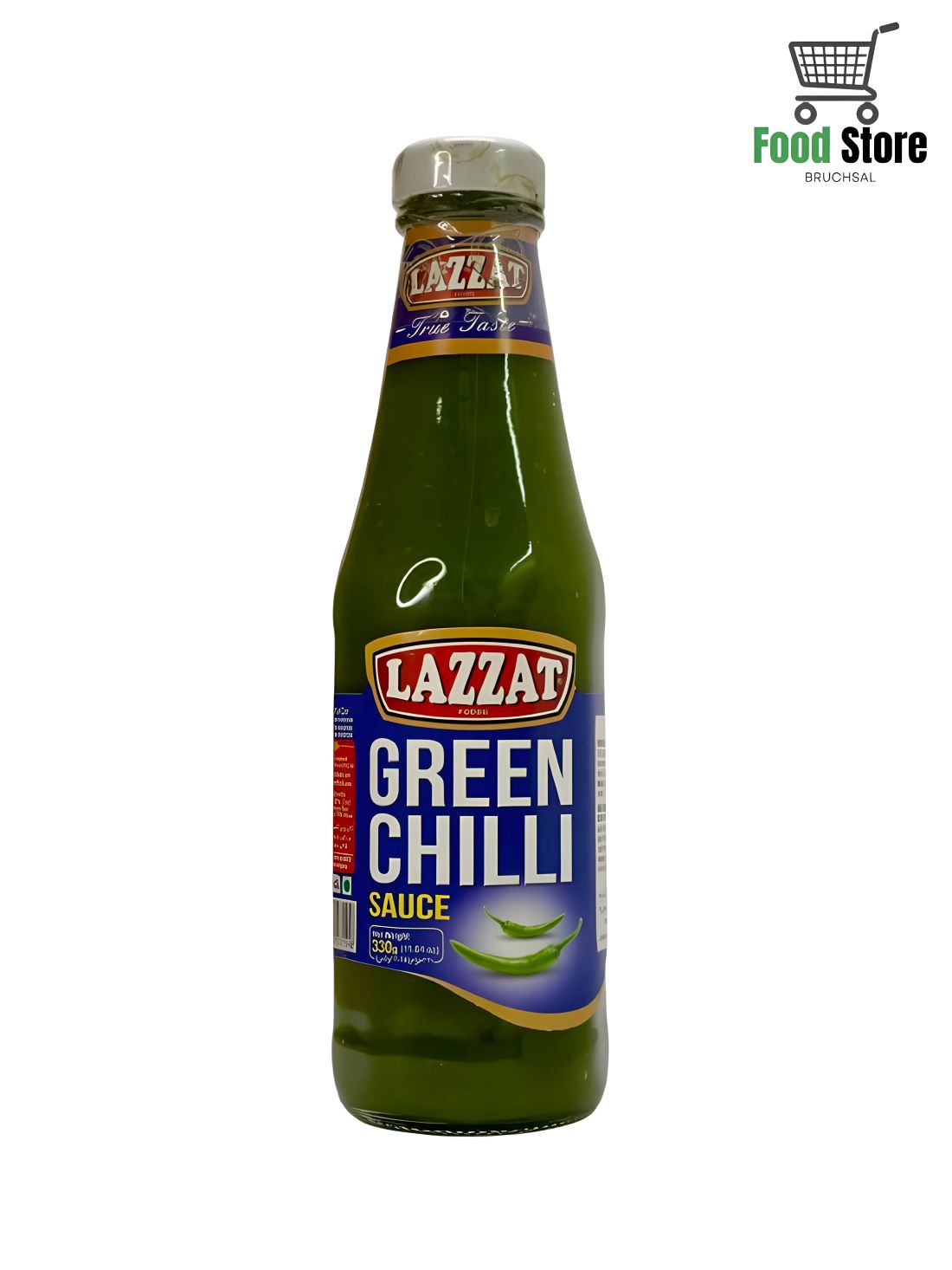 Lazzat Green Chilli Sauce 330g