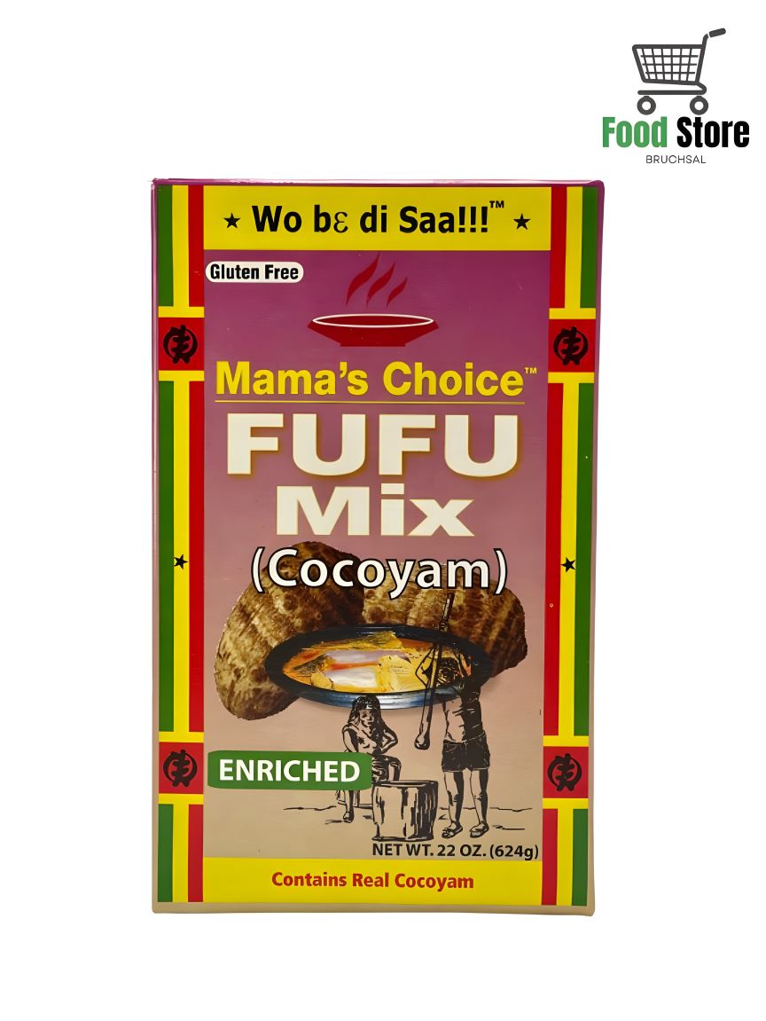 Fufu Cocoyam Mix Mamas Choice 624g
