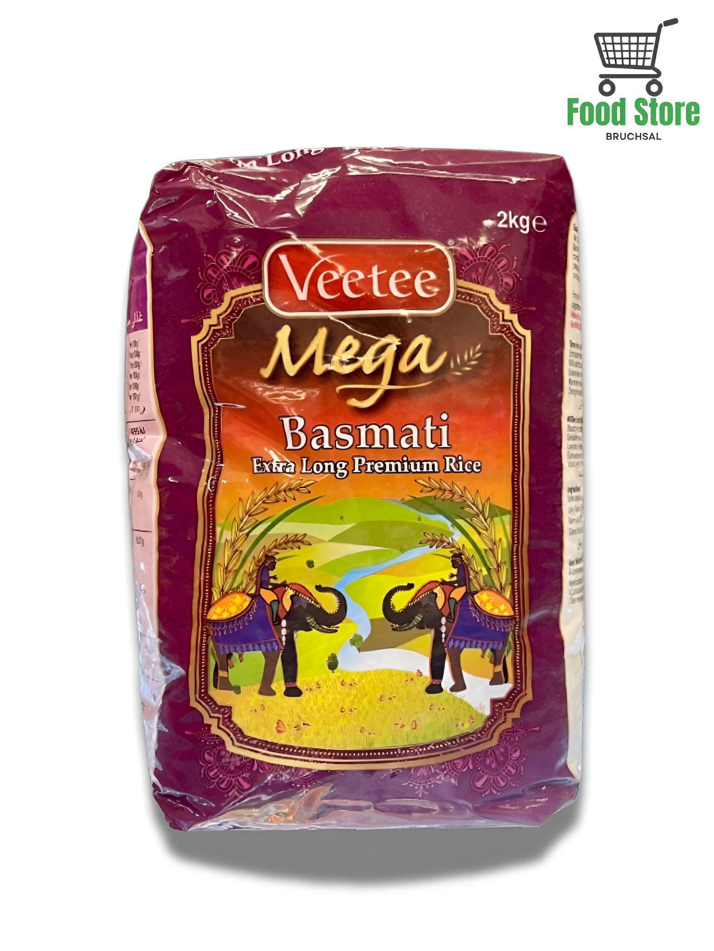 Veetee Mega Basmati Rice Extra Long 2kg