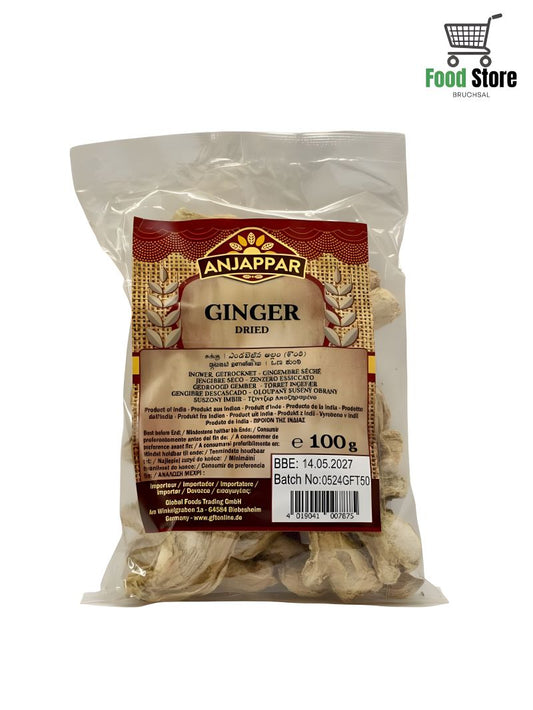 Ginger Dried 100g