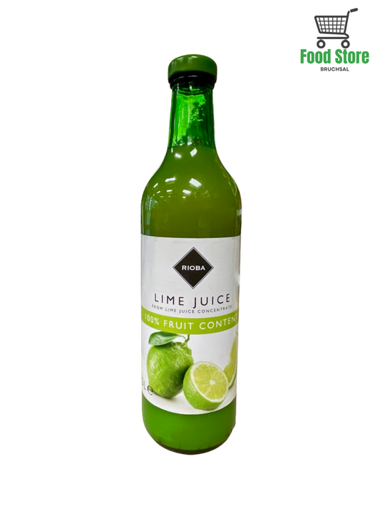Lime Juice 100% Fruit Content Rioba 0,75l