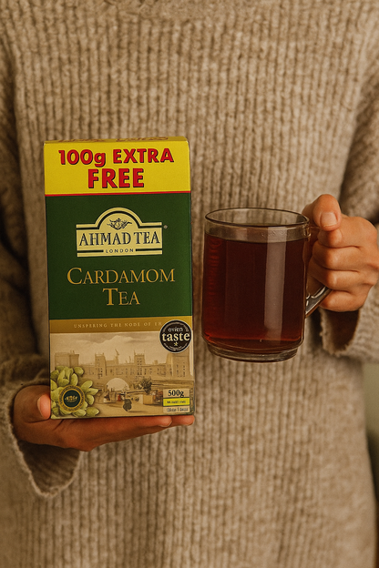 Ahmad Cardamom Black Tea 500g