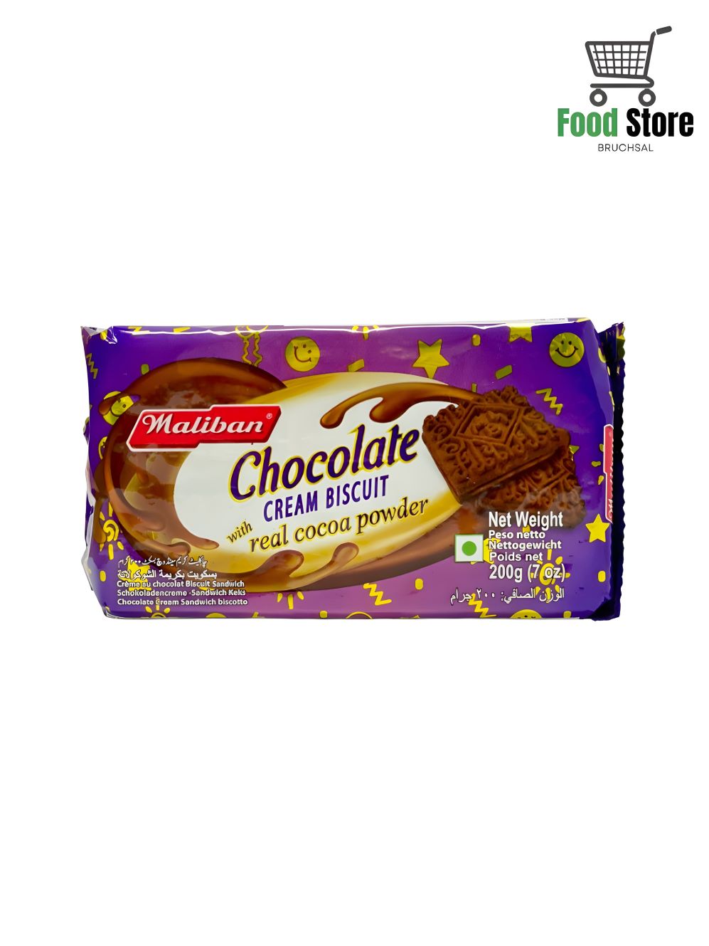 Maliban Chocolate Cream Biscuit 200g