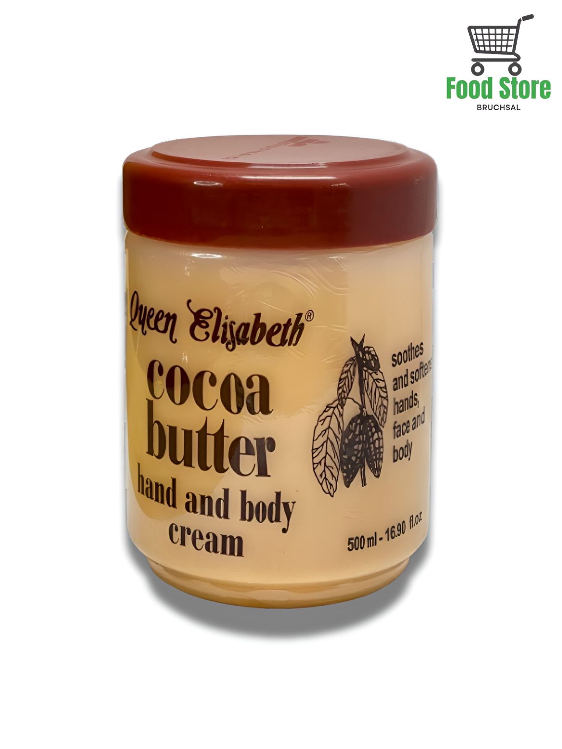 Queen Elisabeth Cocoa Butter Handy & Body Cream 500ml