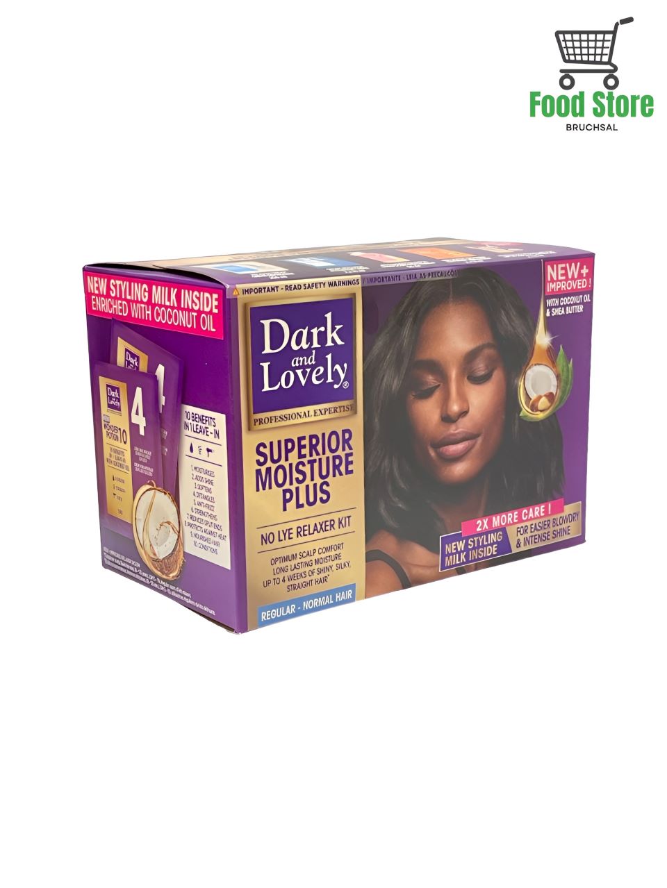 Dark & Lovely Superior Moisture Plus Kit Relaxer Regular