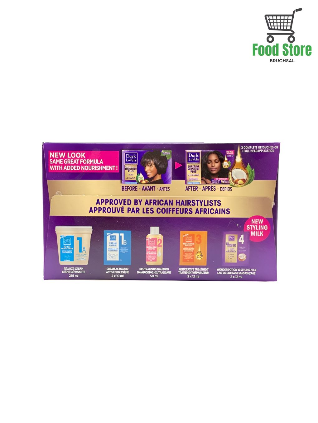 Dark & Lovely Superior Moisture Plus Kit Relaxer Super