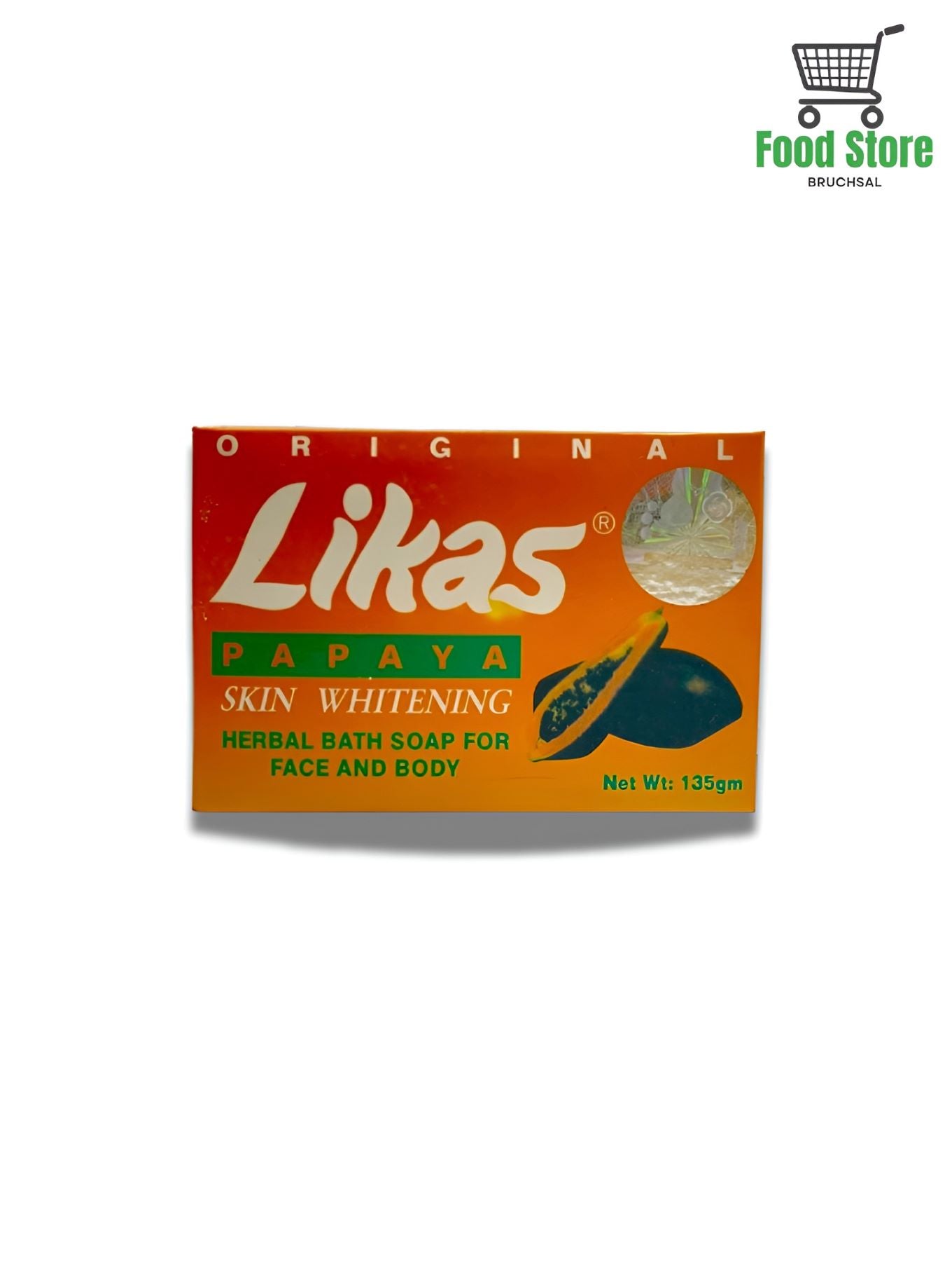 Likas Papaya Skin Whitening Herbal Bath Soap 135g