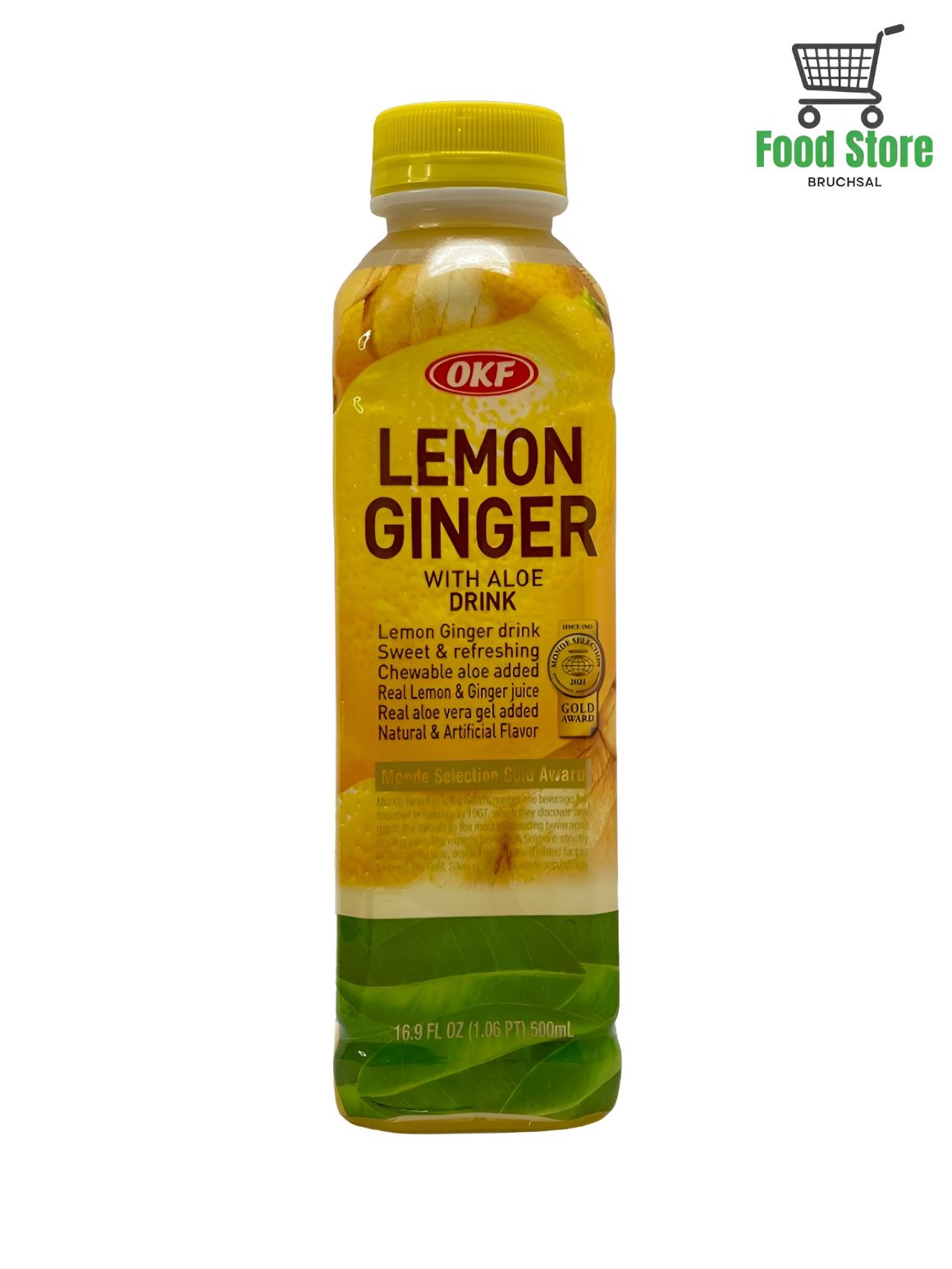 OKF Lemon Ginger with Aloe Drink 500ml