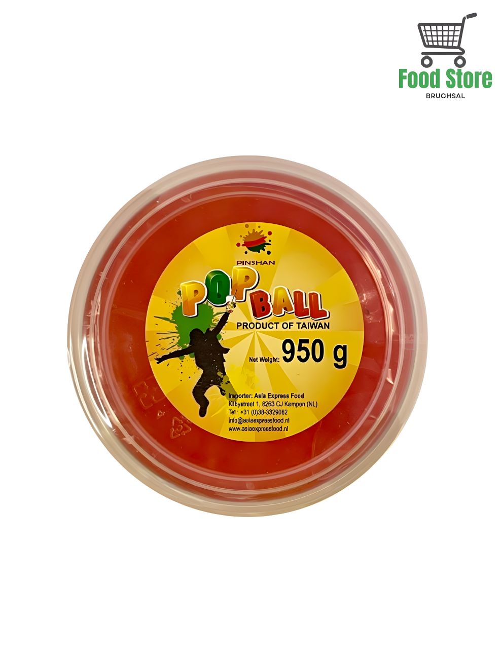 Pop Ball Bubble Strawberry Flavor 950g
