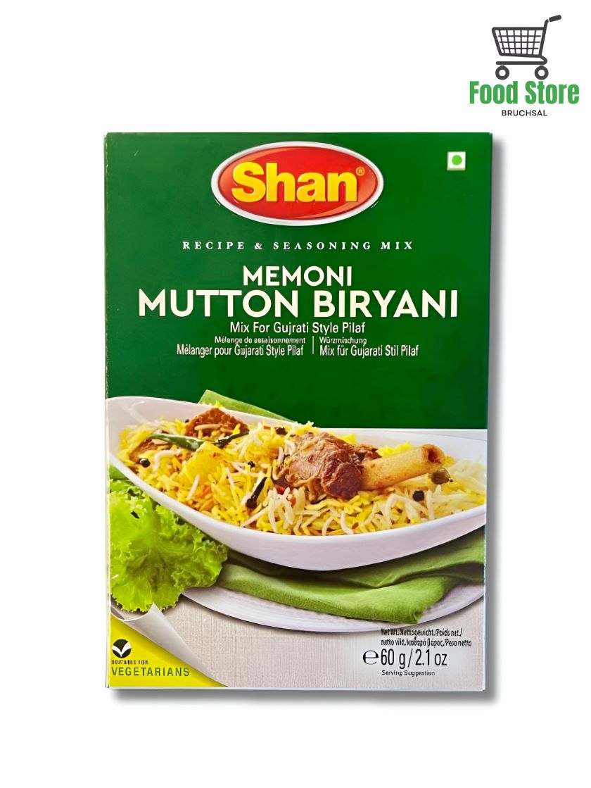 Memoni Mutton Biryani Masala Shan 60g