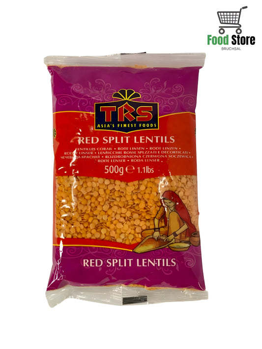Red Split Lentils Masoor Dal TRS
