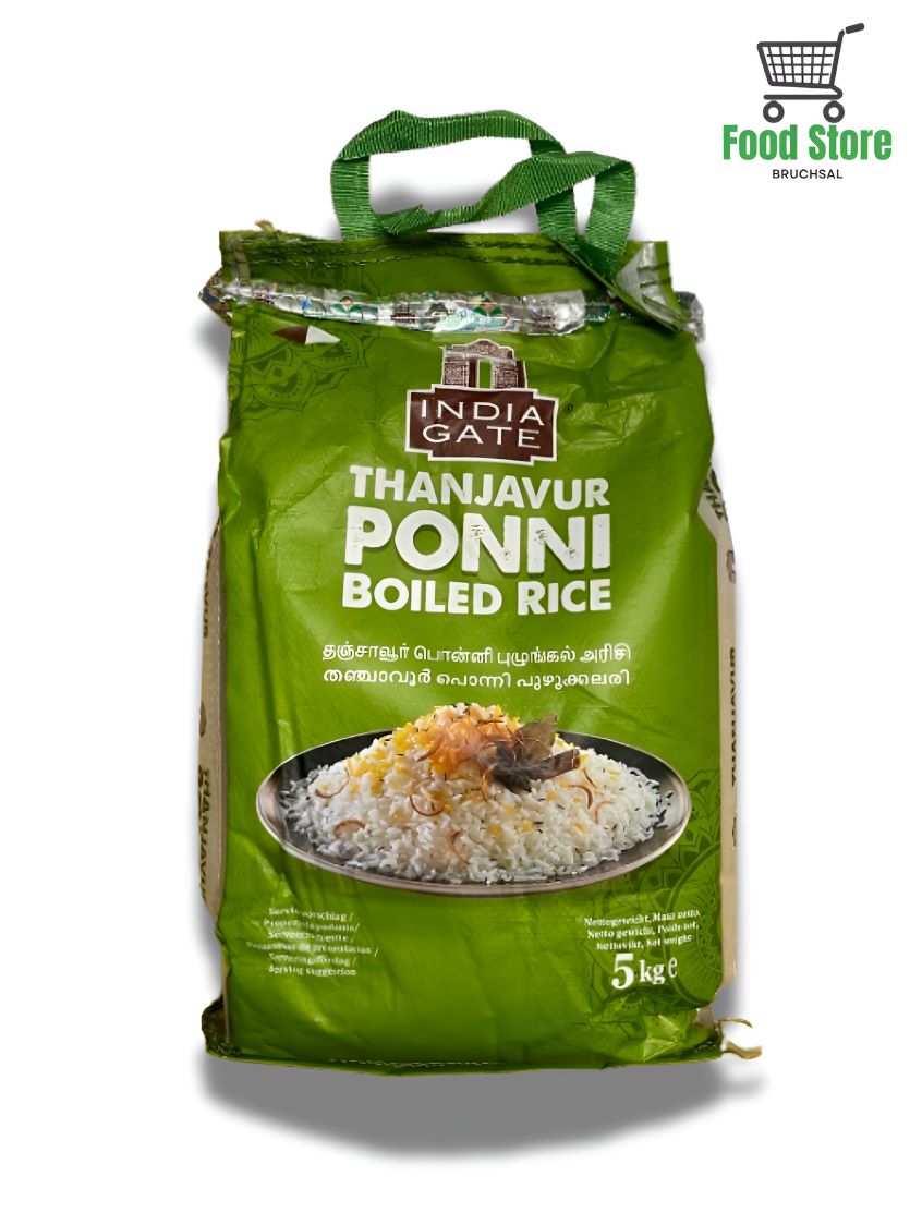 Thanjavur Ponni Boiled Rice India Gate 5kg