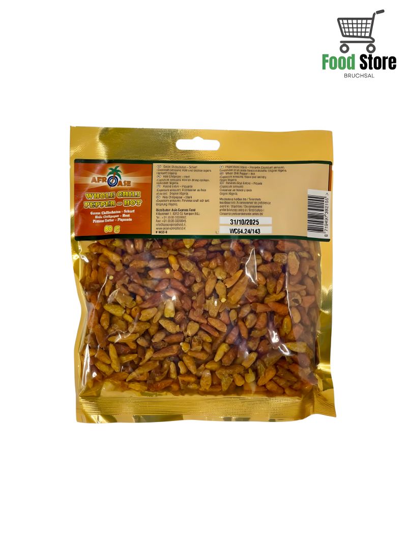 Chilli Whole Afroase 80g