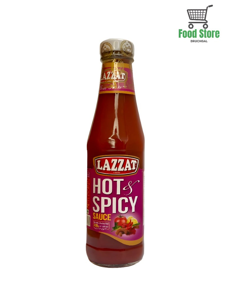 Hot & Spicy Sauce Lazzat 330g