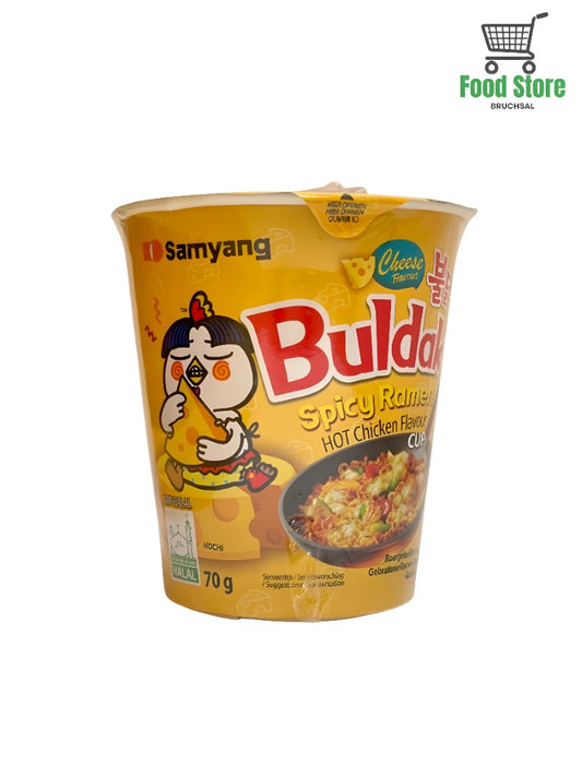 Spicy Ramen Hot Chicken Cheese Flavour Buldak Cup 70g