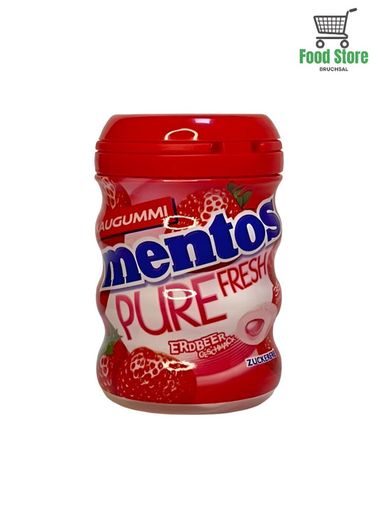 Mentos Kaugummi Strawberry Flavour Sugarfree