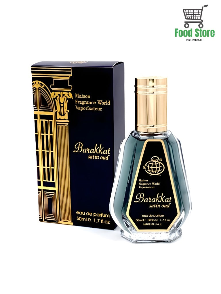 Barakkat Satin Oud Eau De Parfum 50ml